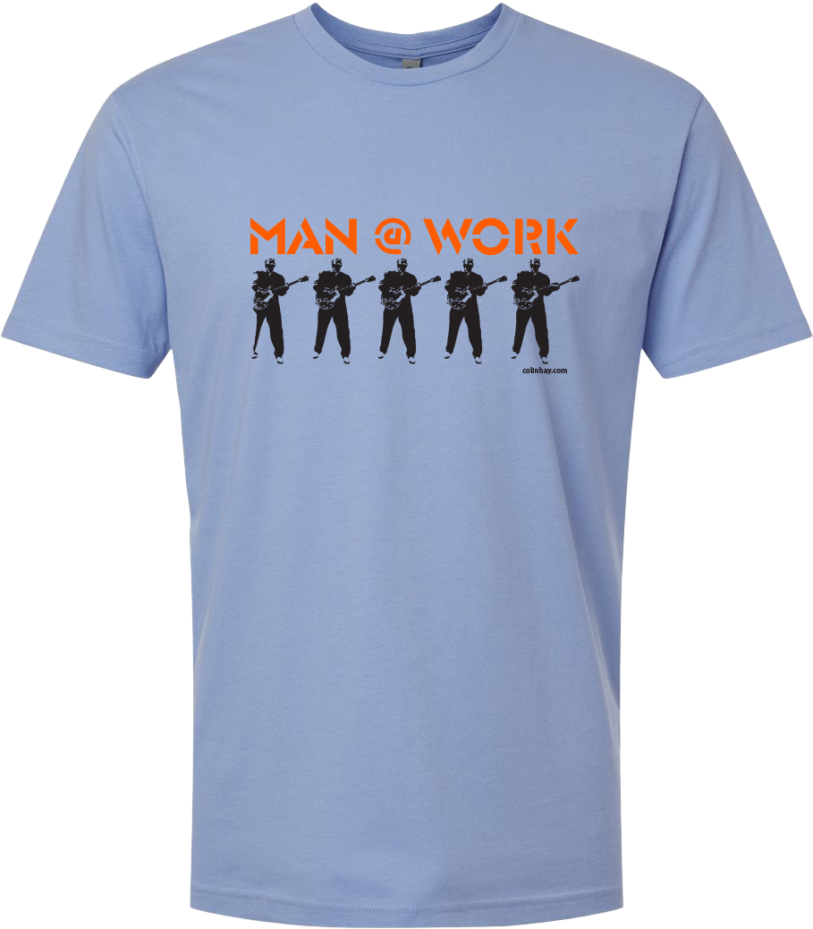 Colin Hay - Man @ Work 2026 Tour T-Shirt