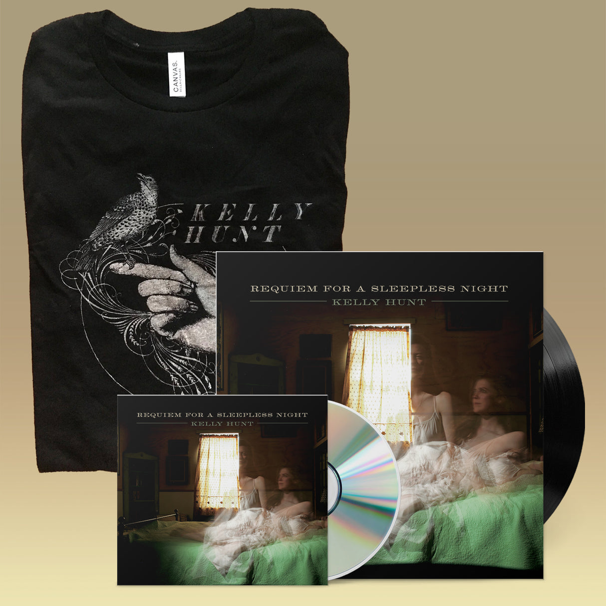 Requiem For A Sleepless Night - Black Shirt Pre-Order Bundles (SIGNED)