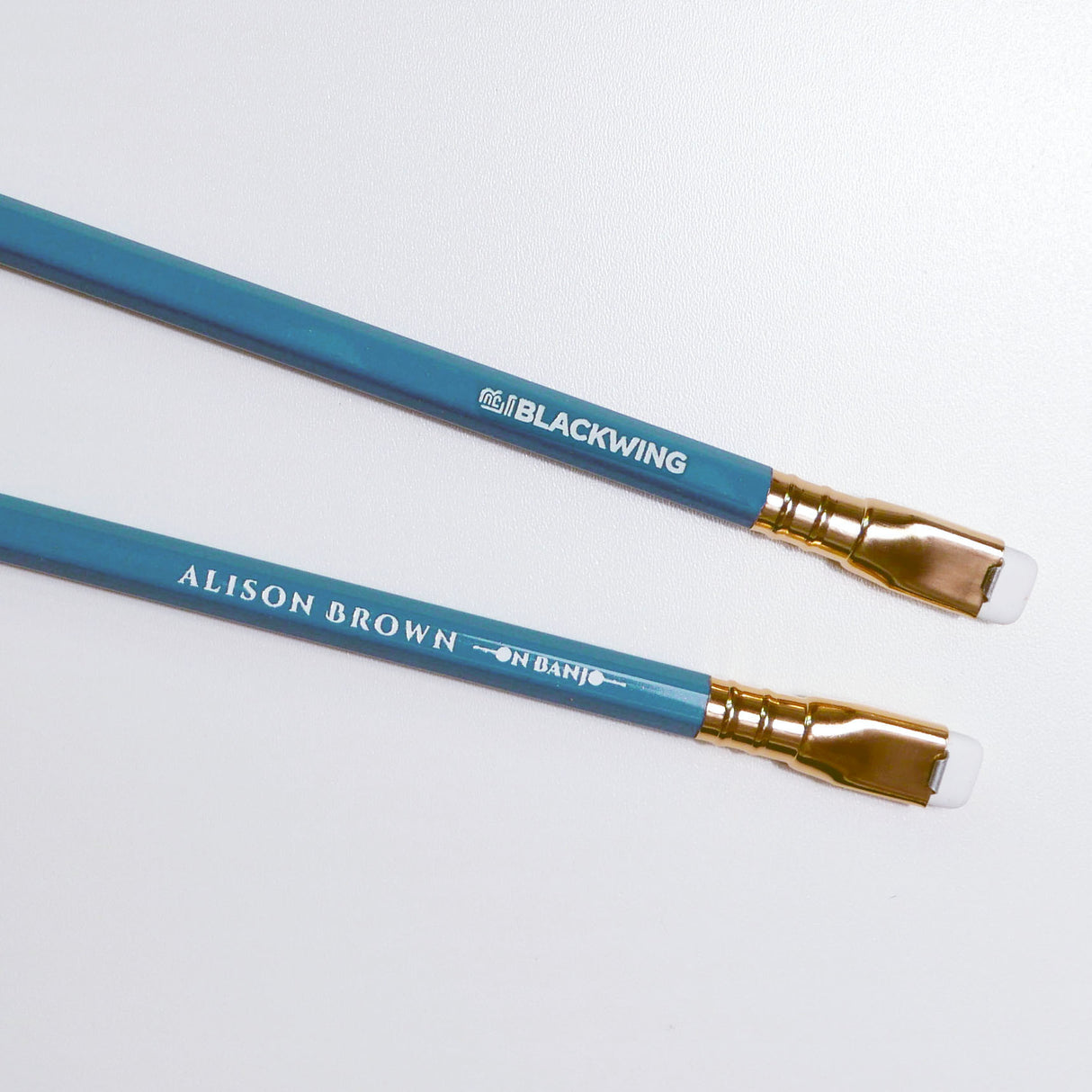 On Banjo Blackwing Pencils