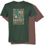Alison Brown - pick banjo t shirt