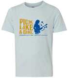 Pick Like A Girl - Kid's T-Shirts