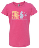Pick Like A Girl - Kid's T-Shirts