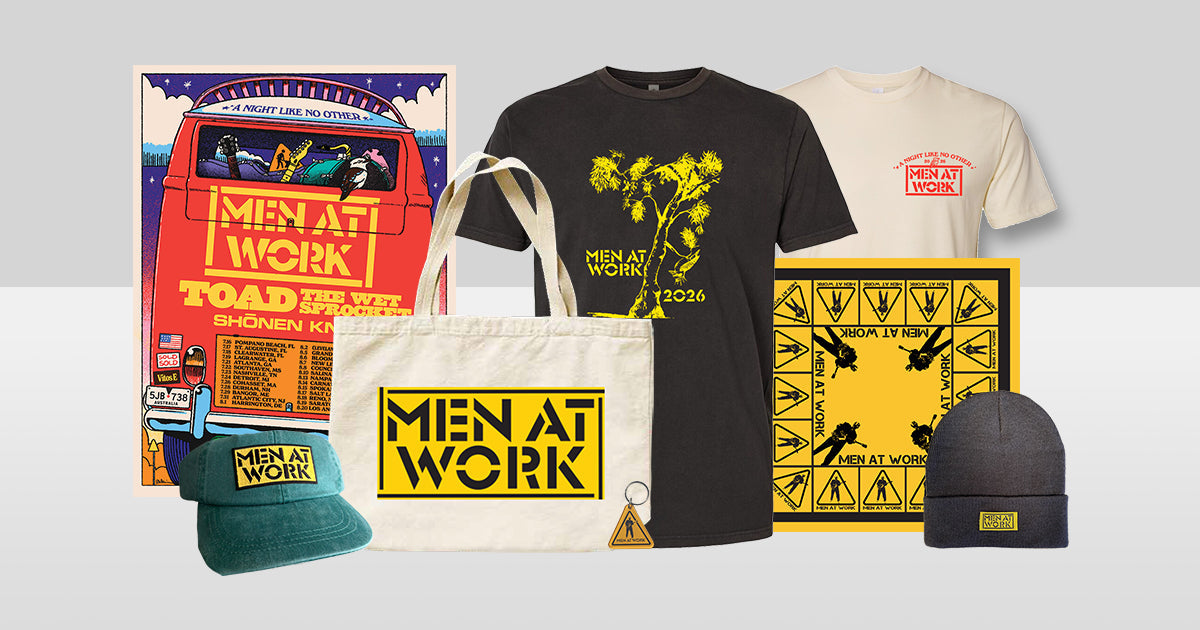 Men At Work Merch