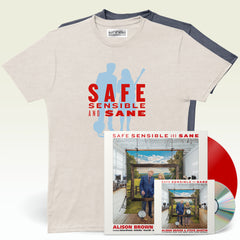 Alison Brown & Steve Martin - SIGNED Safe, Sensible and Sane (T-Shirt Bundles)