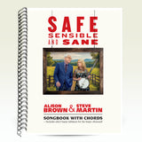 SIGNED Safe, Sensible and Sane plus Songbook Bundles