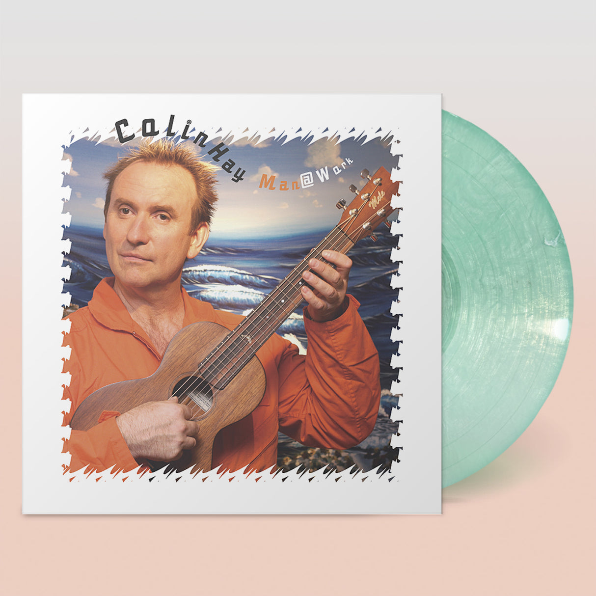 Man @ Work [Acousticv Vinyl] Coke Bottle Green LP (SIGNED)