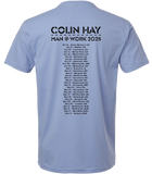 Colin Hay - Man @ Work 2025 Tour T-Shirt
