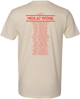 Men At Work - Night Like No Other Tour T-Shirt