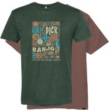 Alison Brown - pick banjo t shirt