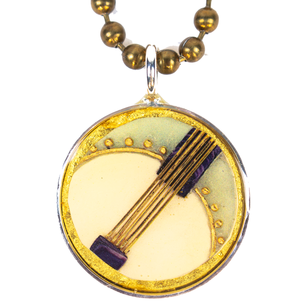 Banjo Pendant Necklace