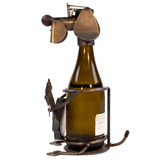 Cool Dog Acoustic Guitar Wine Caddy
